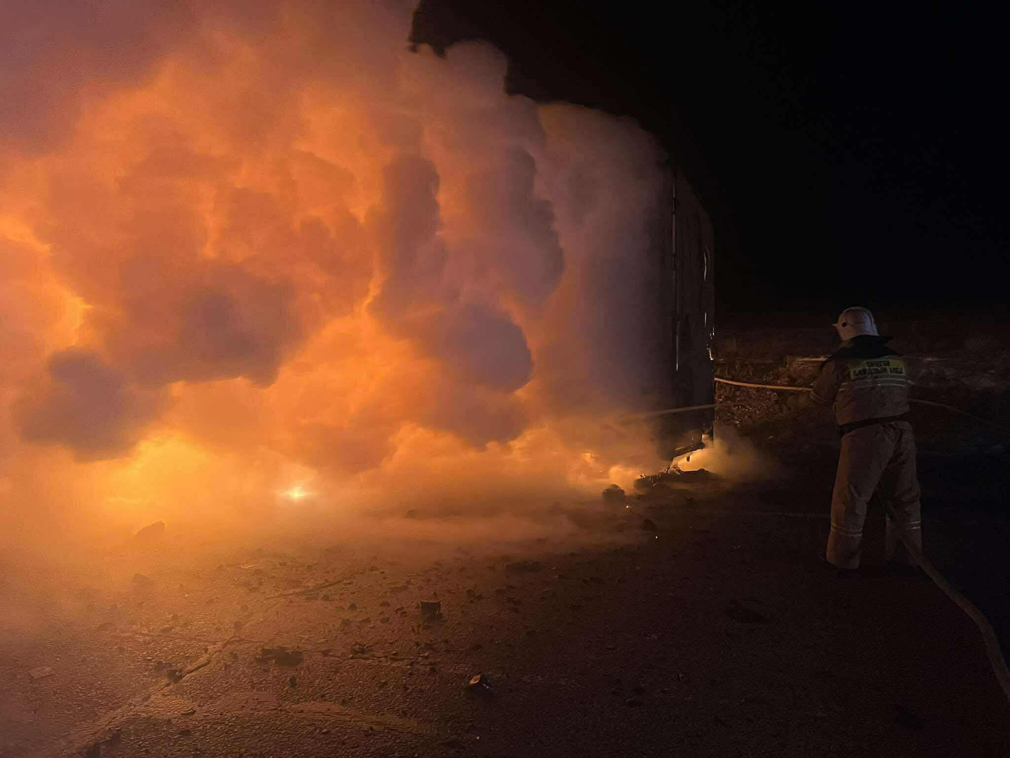 Он гарсаар том оврын автомашин шатсан дуудлага 2 удаа бүртгэгдлээ